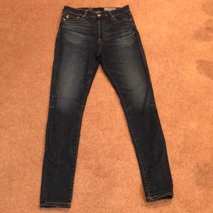 AG-ED Denim: The Mila super high rise skinny jeans